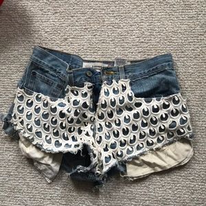 Jean shorts (bought from LF) size:small